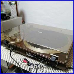DENON DP-51F Fully Automatic Direct Drive Turntable Record Player Working Tested