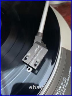 DENON DP-57L DIRECT DRIVE TURNTABLE SYSTEM Record Player Check the image Vintage
