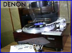 DENON DP-59L Record Player PCL-59S Specifications with 2 Weights Cartridge F/S