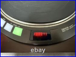 DENON DP-60M Direct Drive Record Player Turntable Rare Working From Japan Used DENON DP-60M Direct Drive Record Player Turntable Rare Working From Japan Used