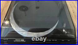 DENON DP-7F DIRECT DRIVE FULLY AUTOMATIC SYSTEM TURNTABLE Tested NICE