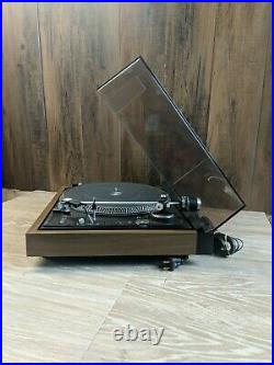 DUAL 1264 Turntable Vinyl Record Player withDust Cover Read Description