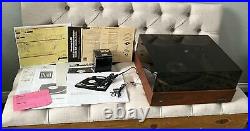 DUAL 601 T550 TURNTABLE RECORD PLAYER GERMANY 2-Speed Fully-Automatic belt drive