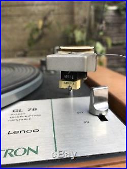 DYNATRON With GOLDRING LENCO GL 78 Turntable Record Player
