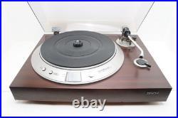 Denon DP-1200 Direct Drive Turntable Record Player Working Denon DP-1200 Direct Drive Turntable Record Player Working