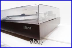 Denon DP-1200 Direct Drive Turntable Record Player Working Denon DP-1200 Direct Drive Turntable Record Player Working