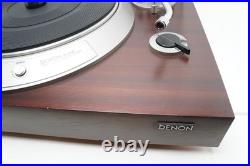 Denon DP-1200 Direct Drive Turntable Record Player Working Denon DP-1200 Direct Drive Turntable Record Player Working
