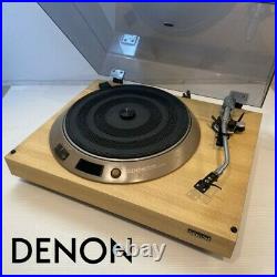 Denon DP-1700 Direct Drive Vintage Record Player Turntable Japan F/S Used RSMI