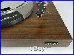 Denon DP-50M Direct Drive Record Player Turntable in Very Good Condition