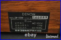 Denon DP-50M Direct Drive Record Player Turntable in Very Good Condition