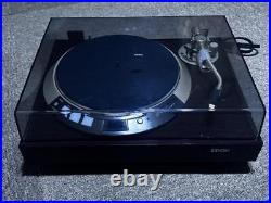 Denon DP-55L Direct Drive Turntable Record Player Power Confirmed From Japan