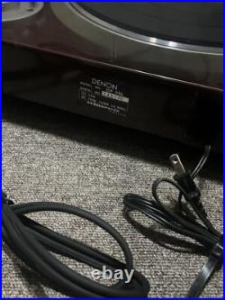 Denon DP-55L Direct Drive Turntable Record Player Power Confirmed From Japan