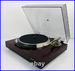 Denon DP-55M Direct Drive Turntable Record Player Audio Tested Working