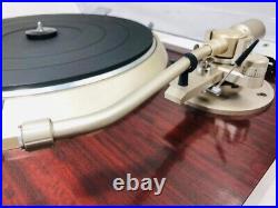 Denon DP-55M Direct Drive Turntable Record Player Audio Tested Working