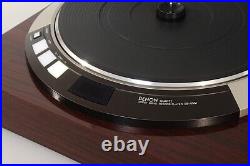 Denon DP-55M Direct Drive Turntable Record Player Working Confirmed JAPAN