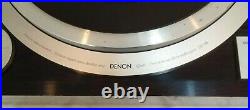 Denon DP-59L Record Player Turntable Direct Drive Auto Lift Dust Lid Power Parts