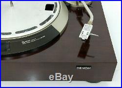Denon DP-60M Quartz Direct Drive Record Player In Excellent Condition From JP