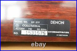 Denon Full Auto Record Player Dp 37F Direct Drive
