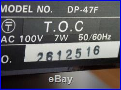 Denon Record Player DP-47F full auto player Quartz two-way servo direct drive