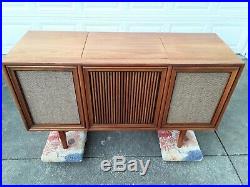 Drexel Declaration Motorola Stereo Console Record Player 1964 All-Tube
