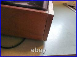 Dual 1219 Turntable Record Player Automatic United Audio Wood Plinth 78-45-33