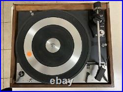 Dual 1219 Turntable/Record Player just serviced Tested, Works, No Dust Cover