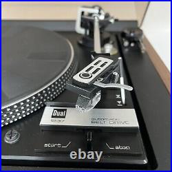 Dual 1237 Full Auto Turntable Rare Complete Unit Restored & Serviced-new Cap