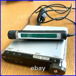 EXC+++++ Sony MZ-RH1 Minidisc Recorder Player Hi-md Silver From JAPAN #743