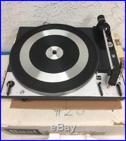 Early DUAL 1219 Automatic 3 Speed 110/220V Vintage Turntable Record Player