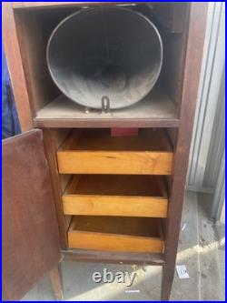 Edison Amberola No. 75 Antique Phonograph Cylinder Record Player