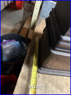 Edison Home Phonograph Cylinder Record Player Machine Wood Cabinet Case Parts