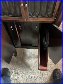Edison W-250 Wind Up Diamond Record Phonograph Player Model 250 Works Local Pick