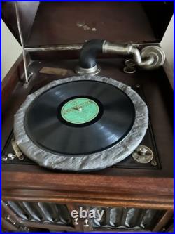 Edison W-250 Wind Up Diamond Record Phonograph Player Model 250 Works Local Pick