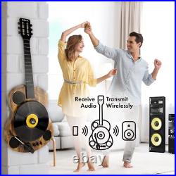 Eklectik Bluetooth Record Player Vertical Turntable Guitar Built-in Stereo Speak