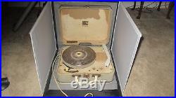Elvis Presley Autographed Record Player