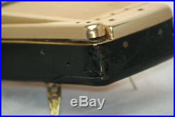 Emerson Wondergram Turntable Record Player 33 45 Battery Gold Vintage Rare