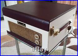 Fab 1960s DANSETTE JUNIOR DELUXE RECORD PLAYER. Fully Refurbished