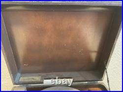 Federal Tabletop Radio Record Player Phonograph Combo Mid-Century Wood