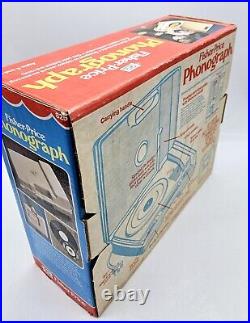 Fisher Price Phonograph 1984 Record Player Vintage New in Open Box