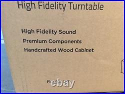 Fluance Classic HiFi Vinyl Turntable Record Player Audio Technica Cartridge