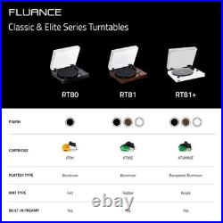 Fluance Elite HiFi Vinyl Turntable Record Player Audio Technica Cartridge