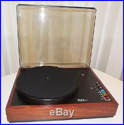 Fons Cq-30 Turntable Record Player Cq30 Vintage Rare