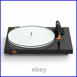 Fosi Audio Luna3 Vintage Vinyl Record Player 33/45RPM Analog Turntable System