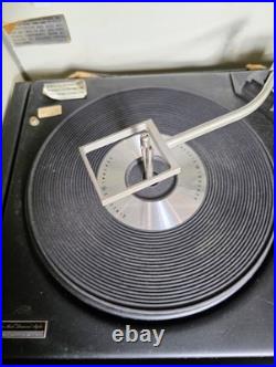 G E Solid State Stereo Portable Record Player with Detachable Spea