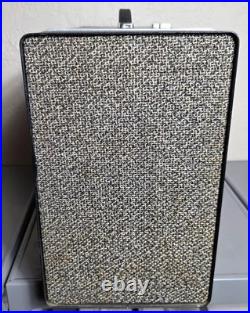 G E Solid State Stereo Portable Record Player with Detachable Spea