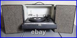 G E Solid State Stereo Portable Record Player with Detachable Spea