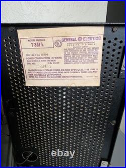 G E Solid State Stereo Portable Record Player with Detachable Spea