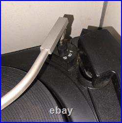 G E Solid State Stereo Portable Record Player with Detachable Spea