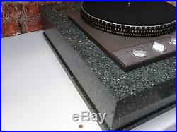Garrard 401 Vintage Record Player Deck Turntable + Marble Plinth (NO TONEARM)