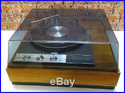 Garrard 401 Vintage Record Player Deck Turntable + Wooden Plinth & Perspex Lid